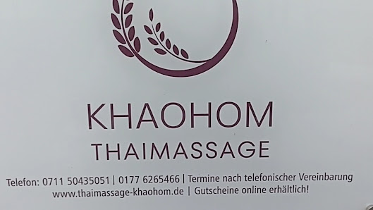 Khaohom Wellness- und Thaimassage Stuttgart