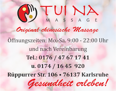 Tui Na Massage Karlsruhe