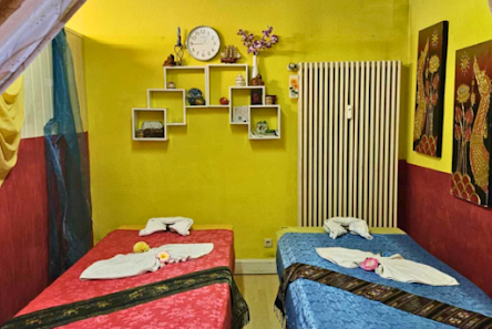 Traditionelle Thaimassage Sanguan Schwarz