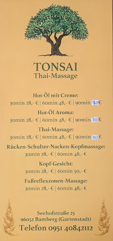 Tonsai Thai-Massagen