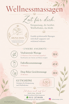 Jolina Inan - Wellnessmassagen
