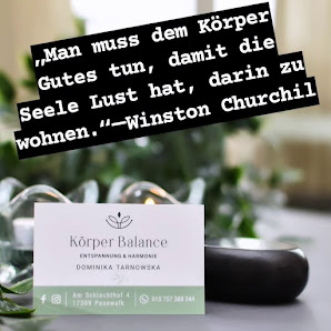 Körper Balance