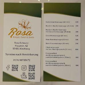 Rosa Körper, Geist & Seele