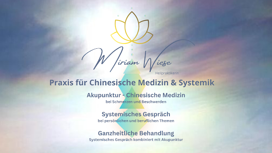 Miriam Wiese Heilpraktikerin, Praxis für Chinesische Medizin & Systemik